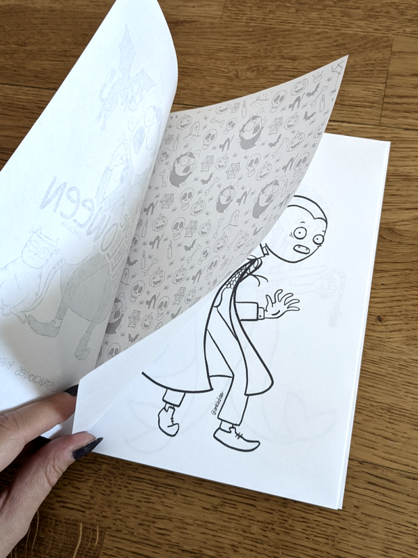 Librillo para colorear especial Halloween! - Imagen 2